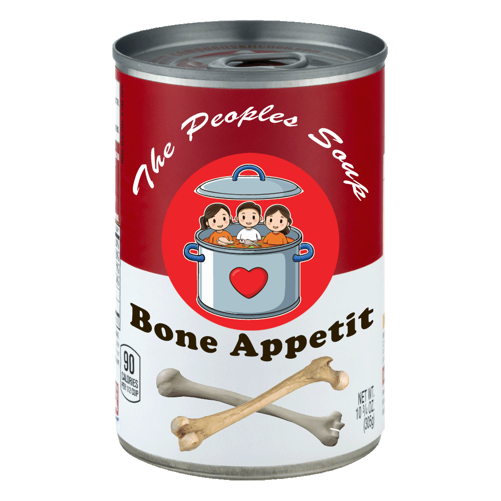 Bone Appetit Soup Can
