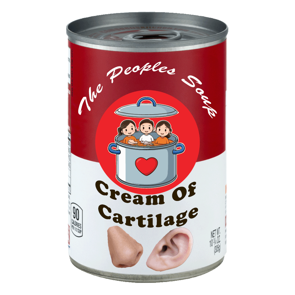 Cream Of Cartilage Soup Can