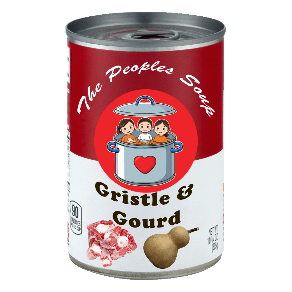 Gristle & Gourd Soup Can